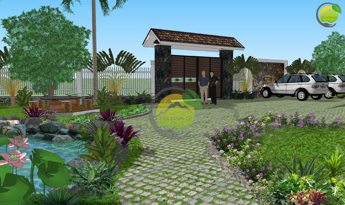 Mẫu quy hoạch thiết kế nhà vườn nghỉ dưỡng 5