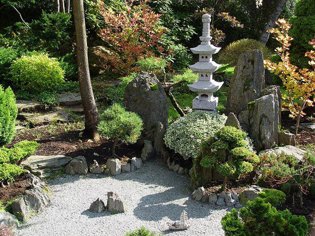 Mẫu sân vườn Nhật Bản đẹp