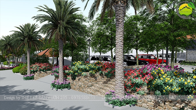 Mẫu thiết kế sân vườn nghỉ dưỡng 10000m2 tại Ba Vì - Hà Nội 9