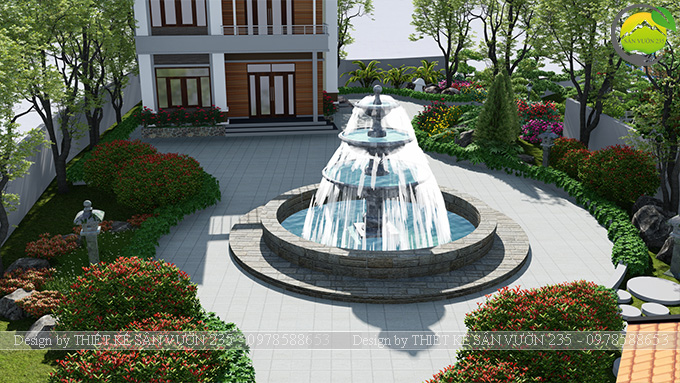 Mẫu thiết kế sân vườn nghỉ dưỡng 10000m2 tại Ba Vì - Hà Nội 26