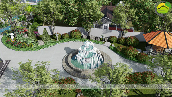 Mẫu thiết kế sân vườn nghỉ dưỡng 10000m2 tại Ba Vì - Hà Nội 20