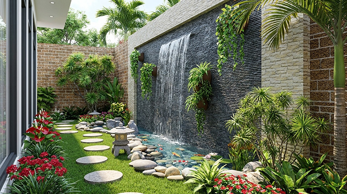 Mẫu thiết kế tiểu cảnh tại Gia Lâm - Hà Nội