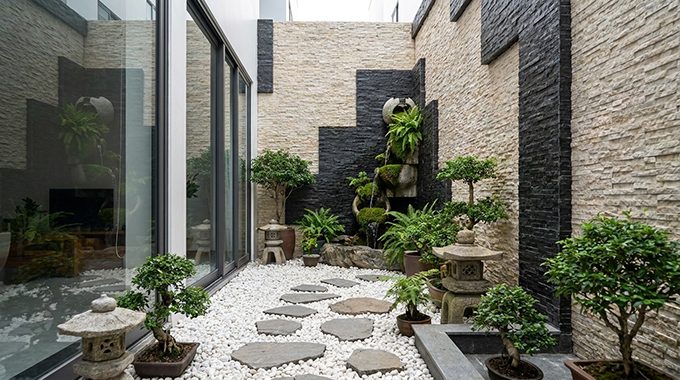 Mẫu thiết kế tiểu cảnh tại Gia Lâm - Hà Nội