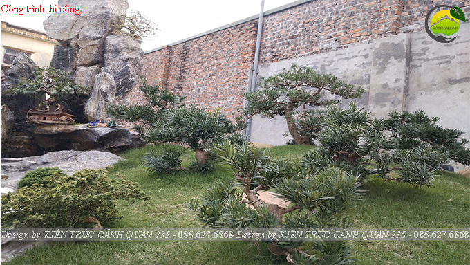 Mẫu hồ cá Koi sân vườn đẹp