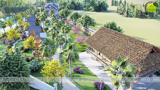 Thiết kế homestay nhà vườn tại hòa bình