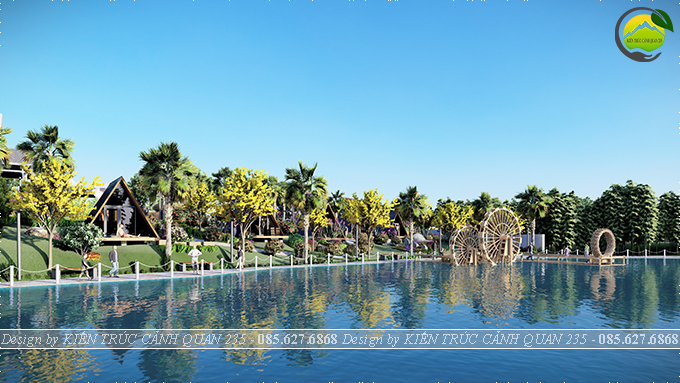 Thiết kế cảnh quan homestay nghỉ dưỡng 4000m2 tại Hòa Bình