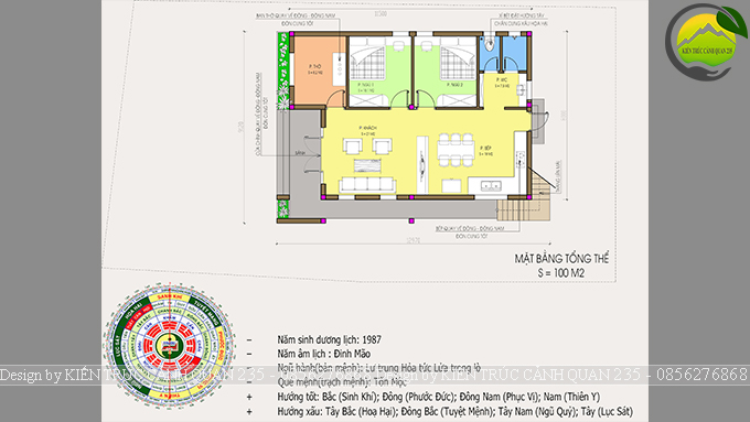 nhà vườn 1 tầng diện tích 100m2 tại Đà Nẵng