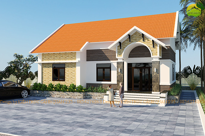 nhà vườn cấp 4 nông thôn