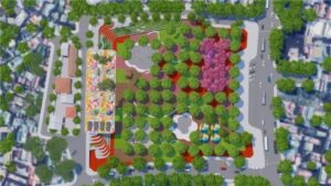 5 tiêu chuẩn đặc biệt khi thiết kế cây xanh quảng trường