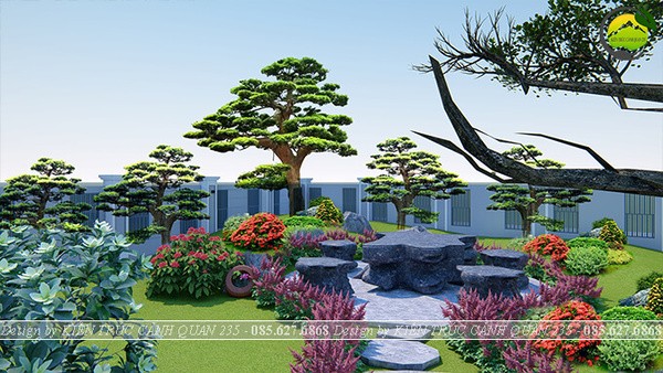 Nhà biệt thự sân vườn đẹp tạo không gian thư giãn và thoải mái cho gia chủ