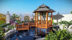 Mẫu nhà chòi sân vườn đẹp