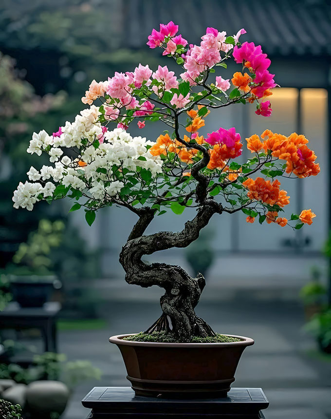 Cây trồng tiểu cảnh sân vườn đẹp