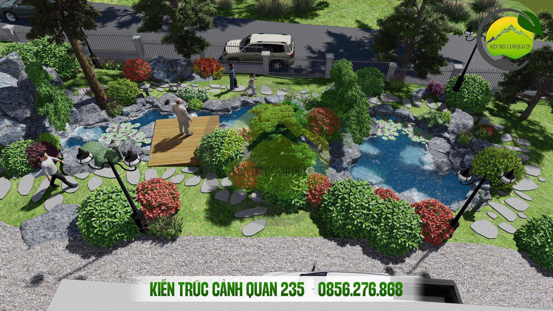 các mẫu sân vườn đẹp