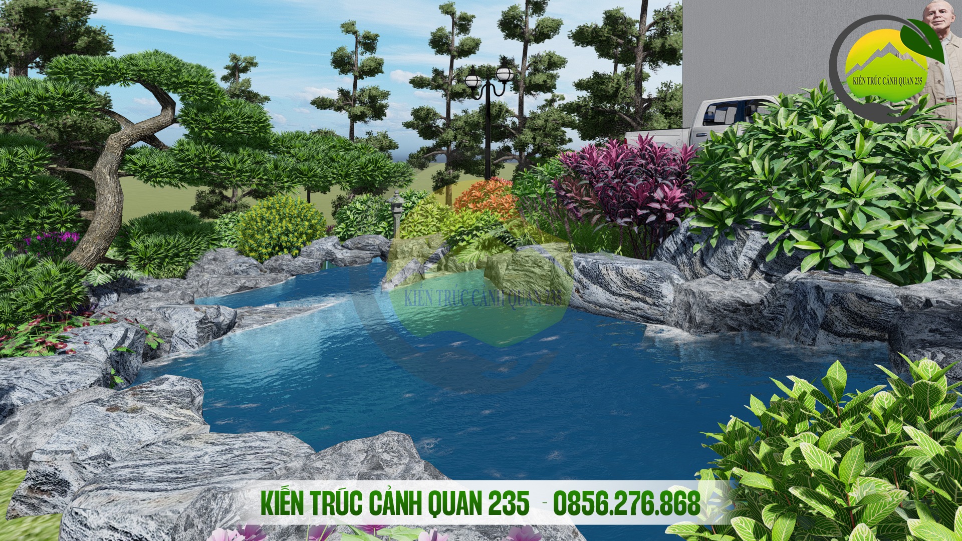 mẫu thiết kế sân vườn đẹp