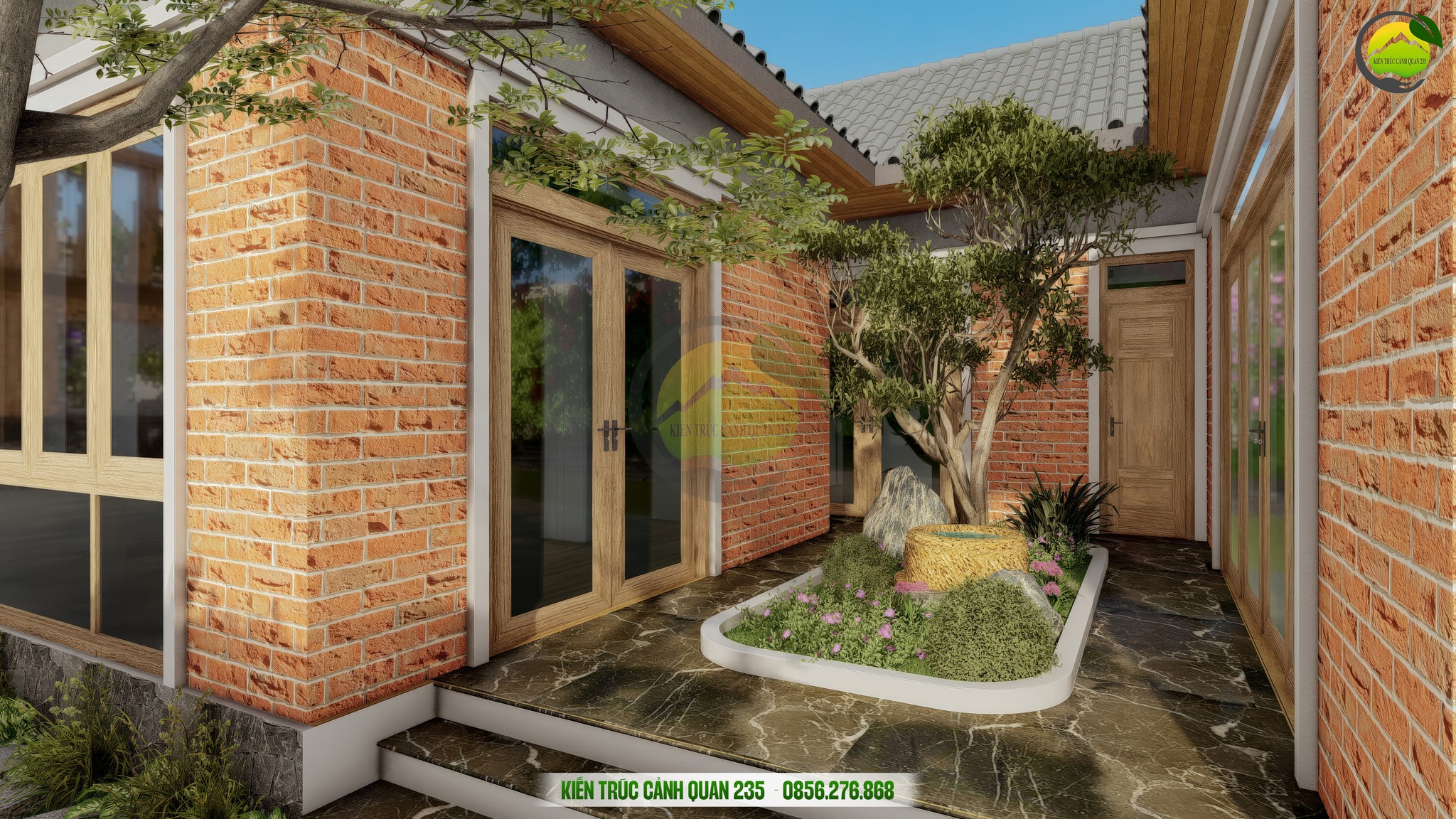 mẫu thiết kế sân vườn đẹp