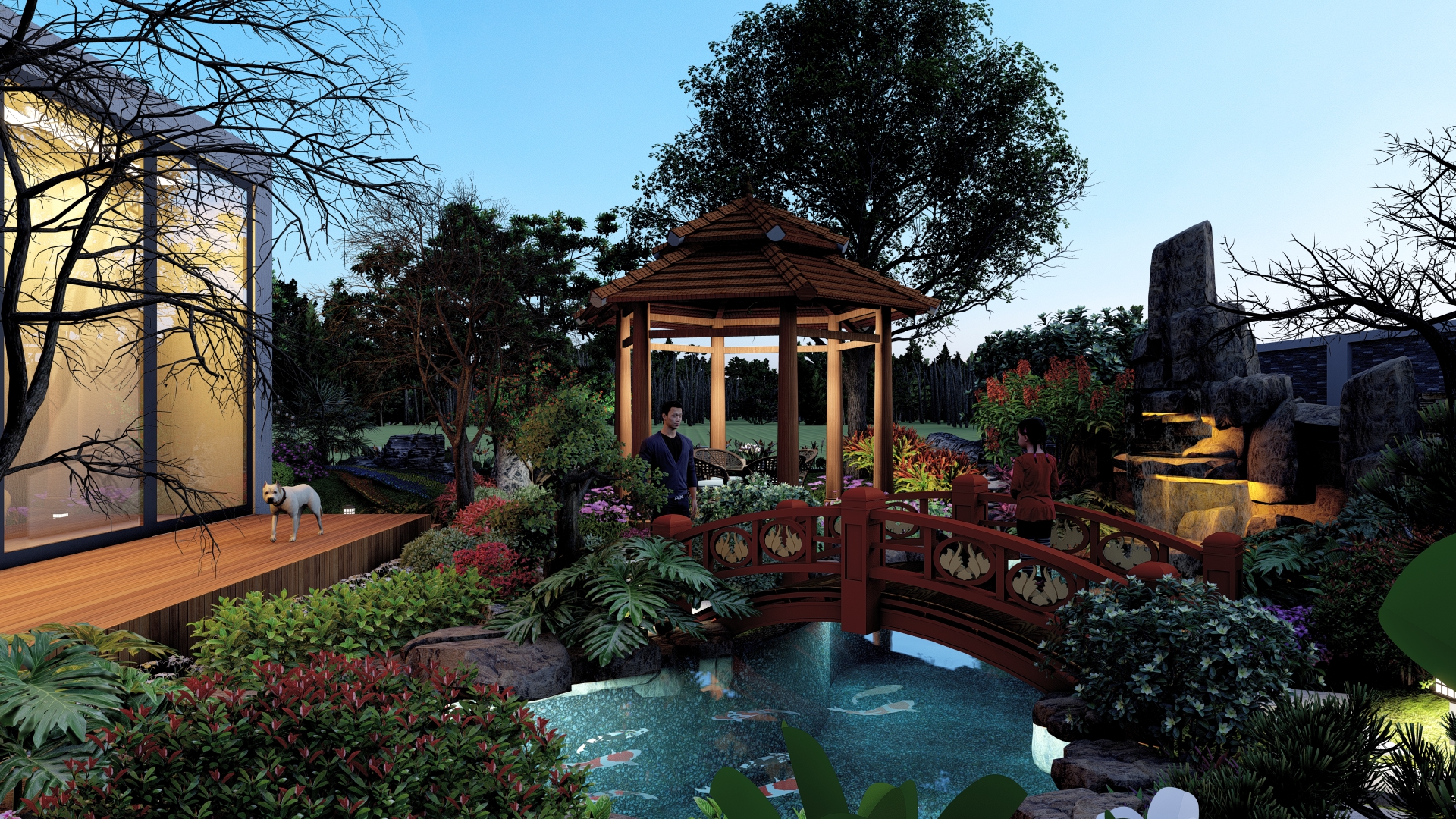 mẫu thiết kế sân vườn đẹp