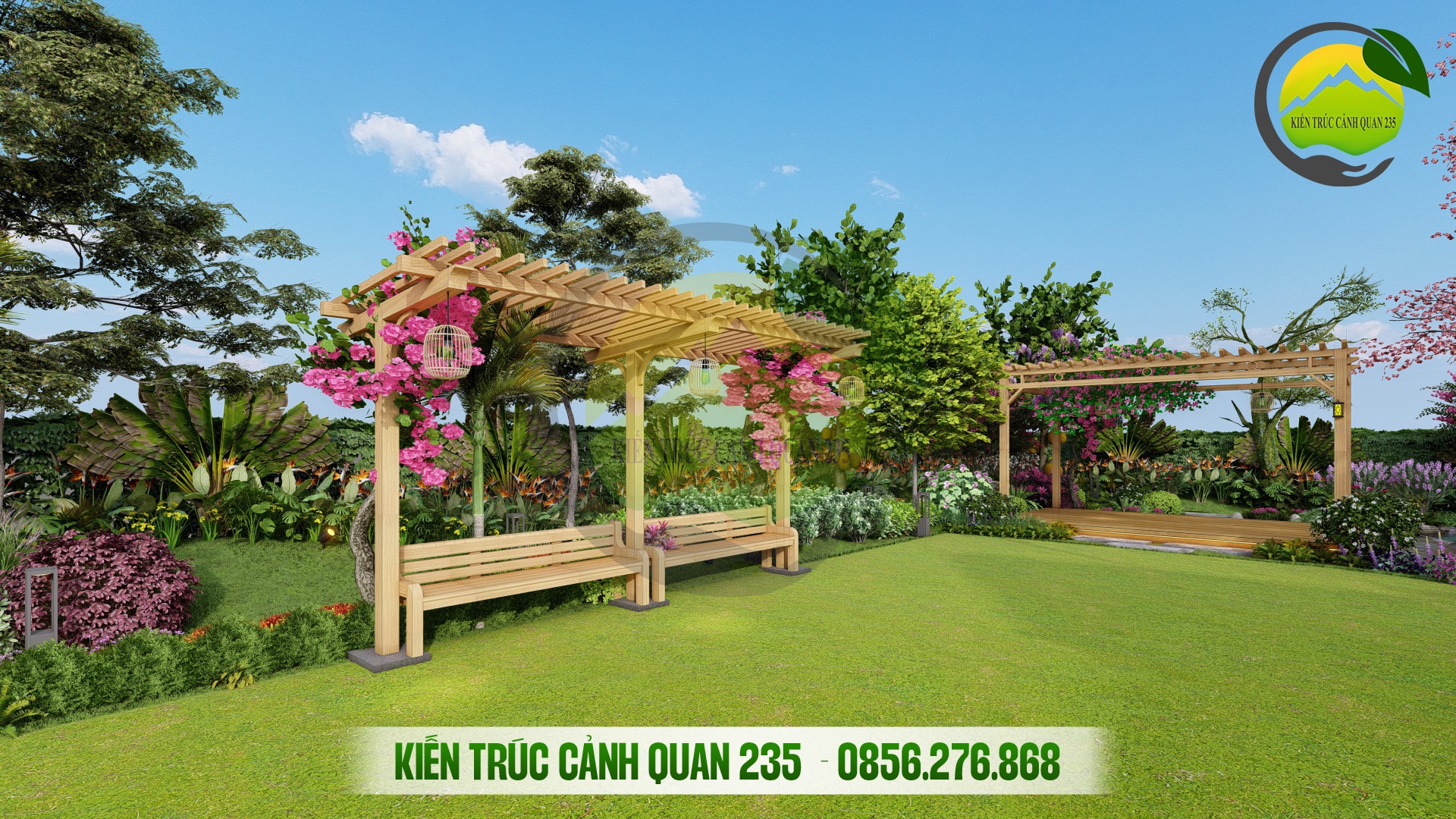 mẫu thiết kế sân vườn đẹp