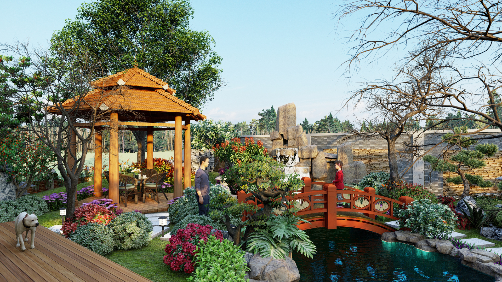 Thiết kế sân vườn