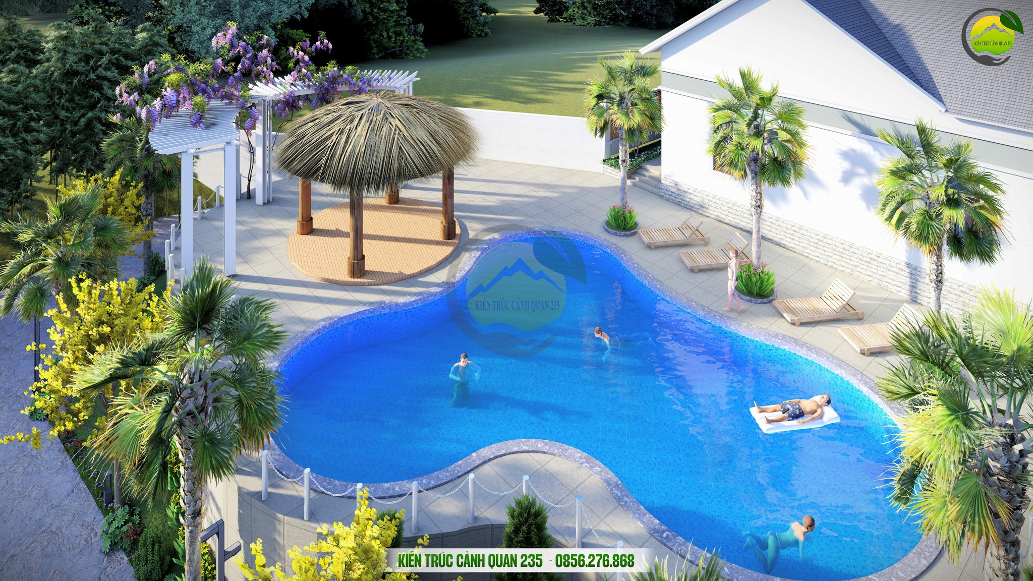 Thiết kế sân vườn cảnh quan