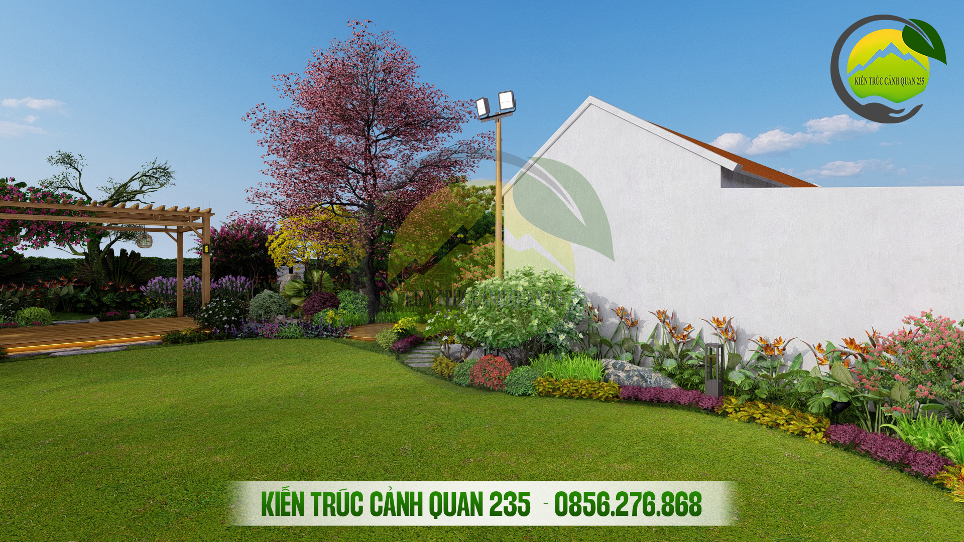Thiết kế sân vườn cảnh quan