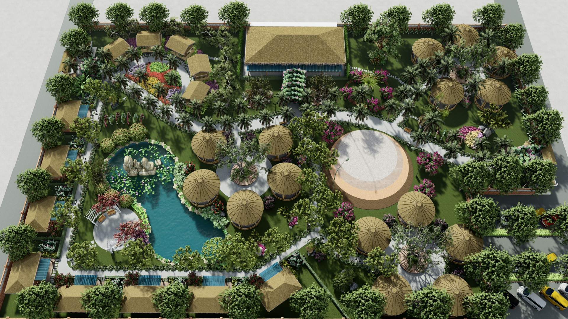 Thiết kế sân vườn