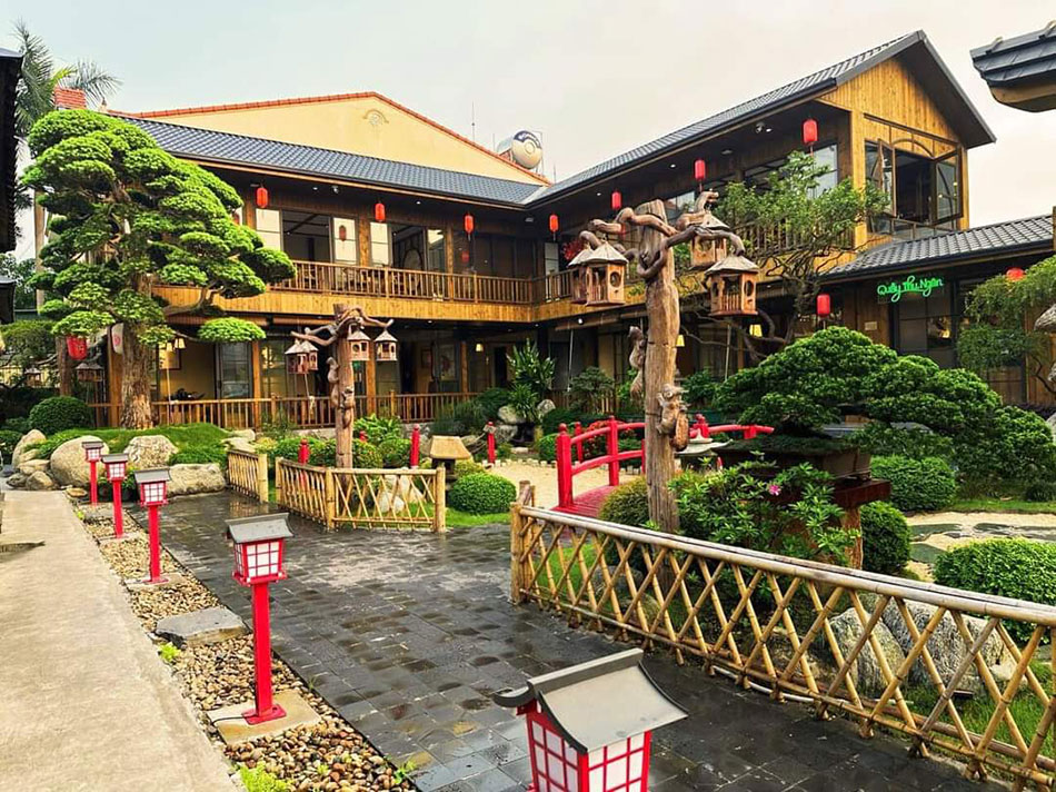 Thiết kế nhà hàng sân vườn để bảo vệ môi trường Mẫu nhà hàng sân vườn đẹp 4